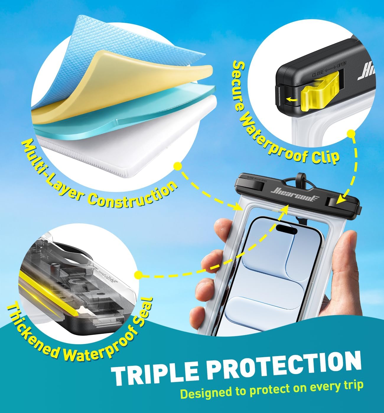 Floatora™ Waterproof Phone Pouch